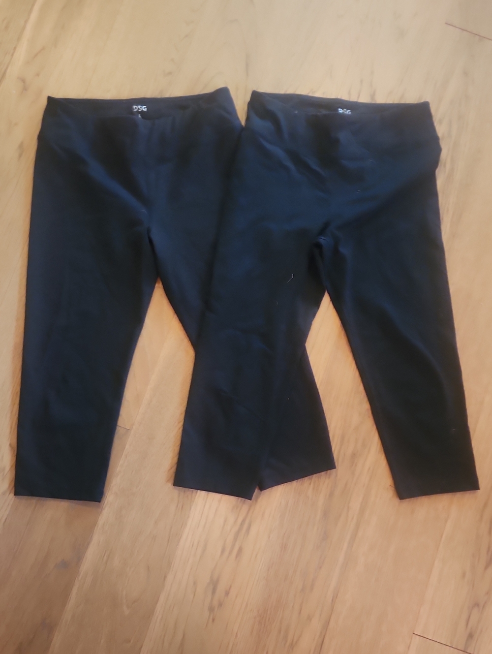 DSG Black Capri Leggings Bundle - Girls Size L